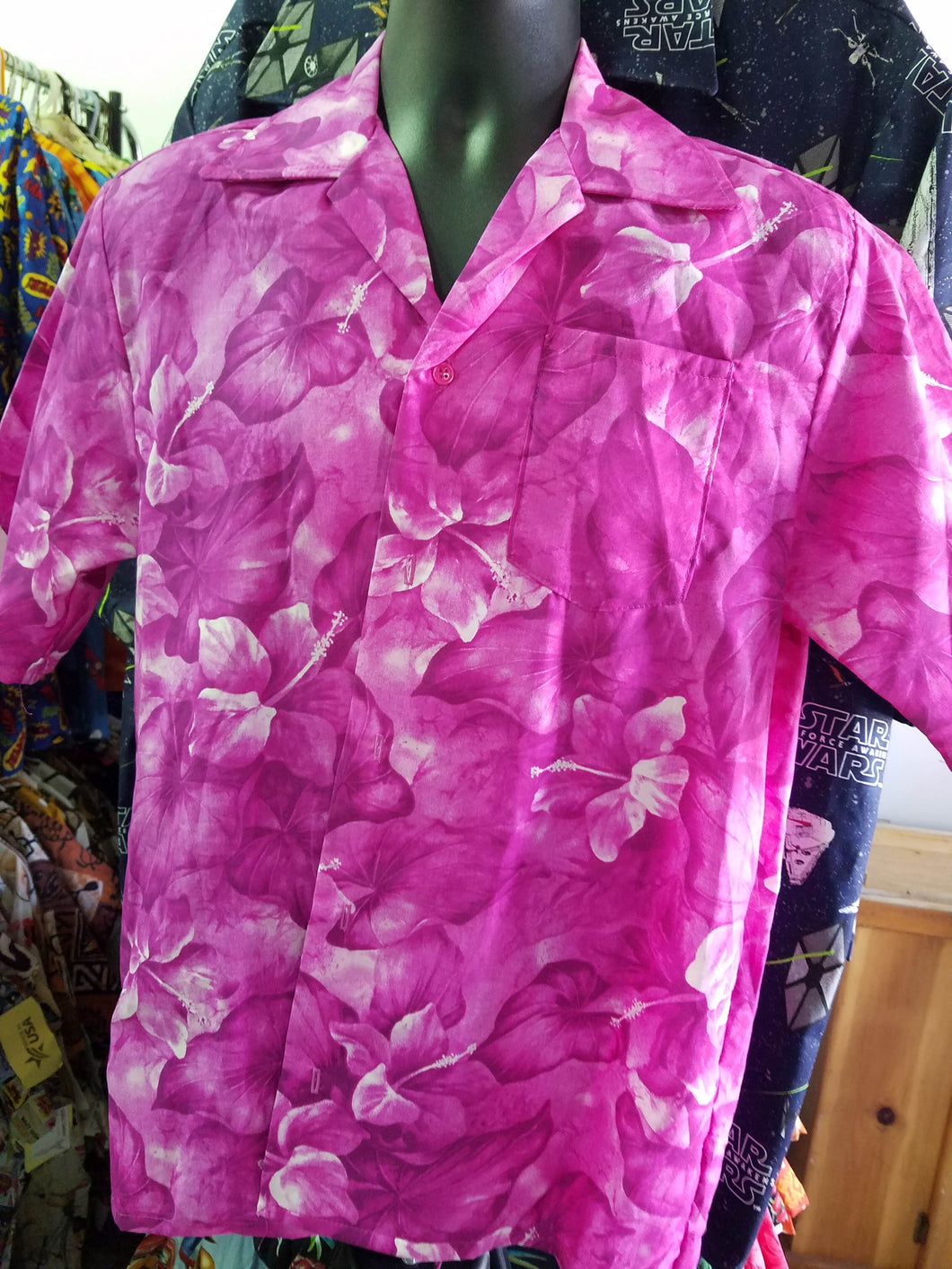 Pink Hawaiian Shirt