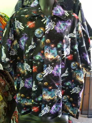 Astronaut Hawaiian Shirt